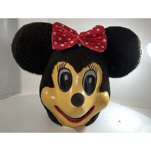 Minnie Mascot Head Costume Mickey Mouse Adult Cosplay